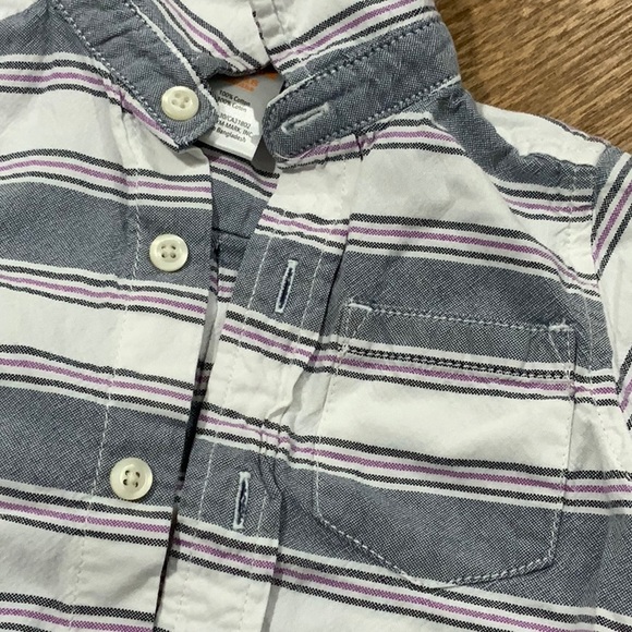 Gymboree®️ Striped/Plaid Button-Down Shirts - Picture 3 of 9